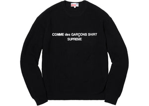 Supreme Comme des Garcons SHIRT Sweater Black