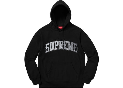 Supreme Water Arc Hooded Sweatshirt Black